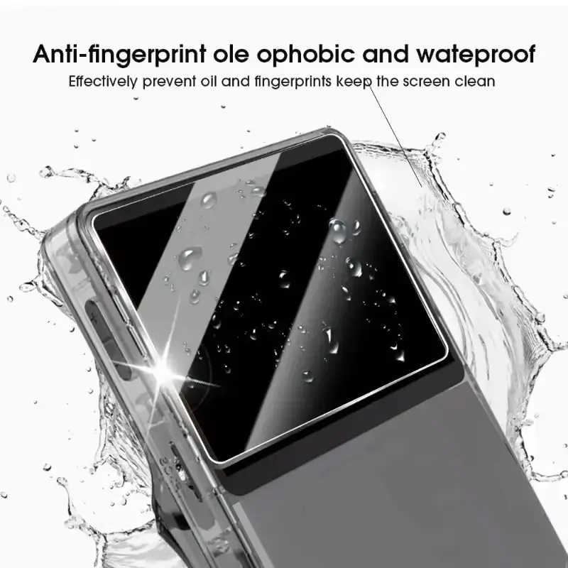 3PCS Screen Protector Tempered Glass Film for R36S 1PCS Portable Storage Case for R36S Console Protector Accessories Set