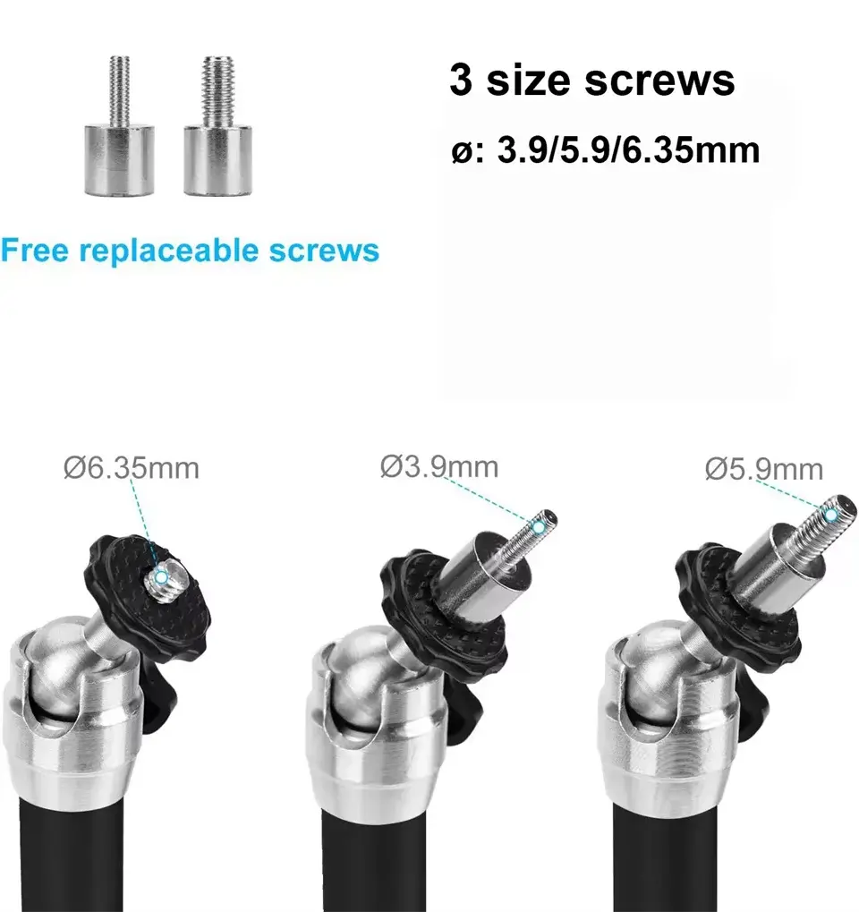 360° Rotatable Aluminum Ceiling Wall Mount Bracket for HY300 HY320 Portable Projector Beamer Holder​