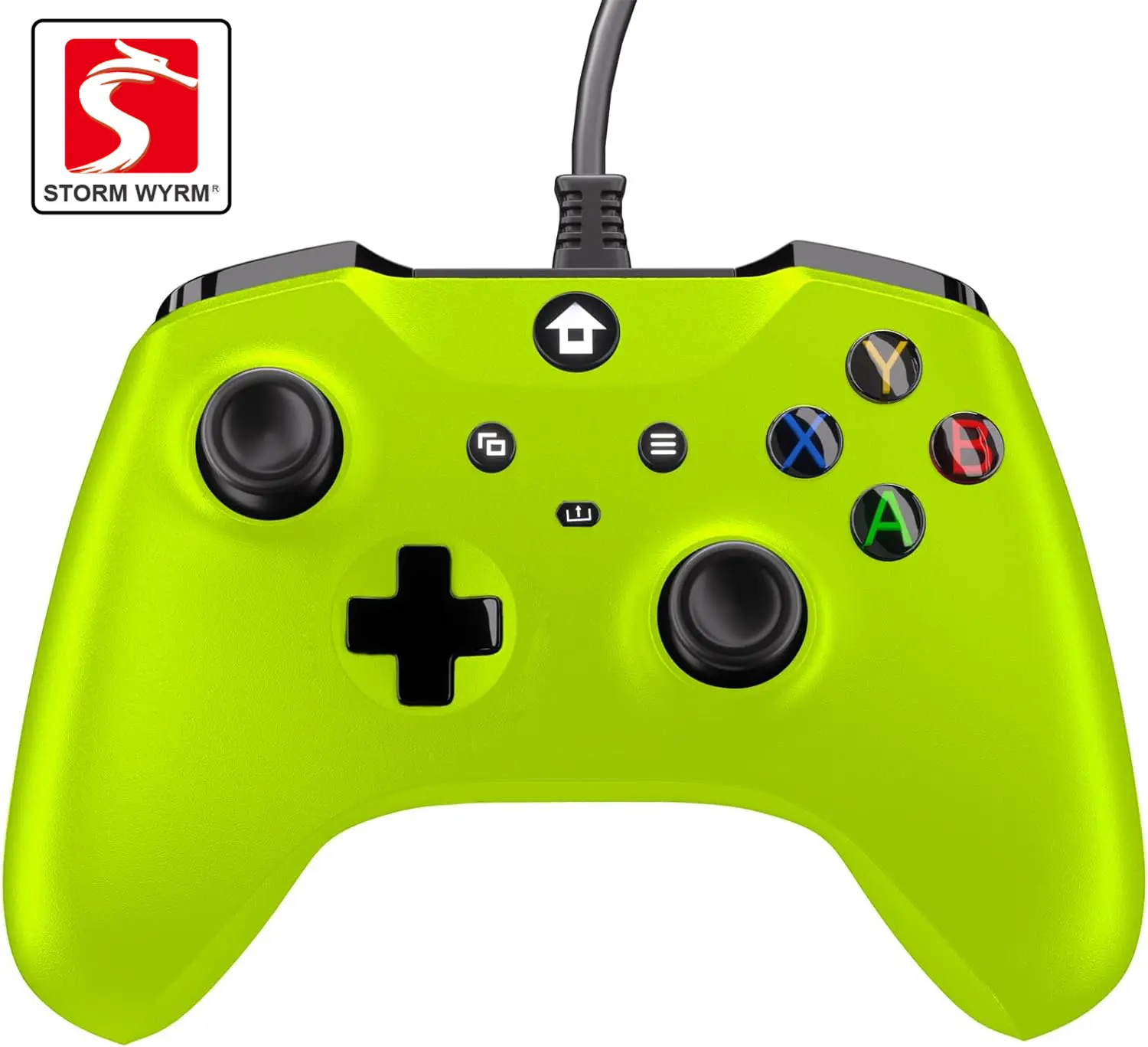 2M Wired Gaming Controller Joystick Gamepad with Dual-Vibration Compatible with PS3, Switch, Windows 11/10/8/7 PC PC001