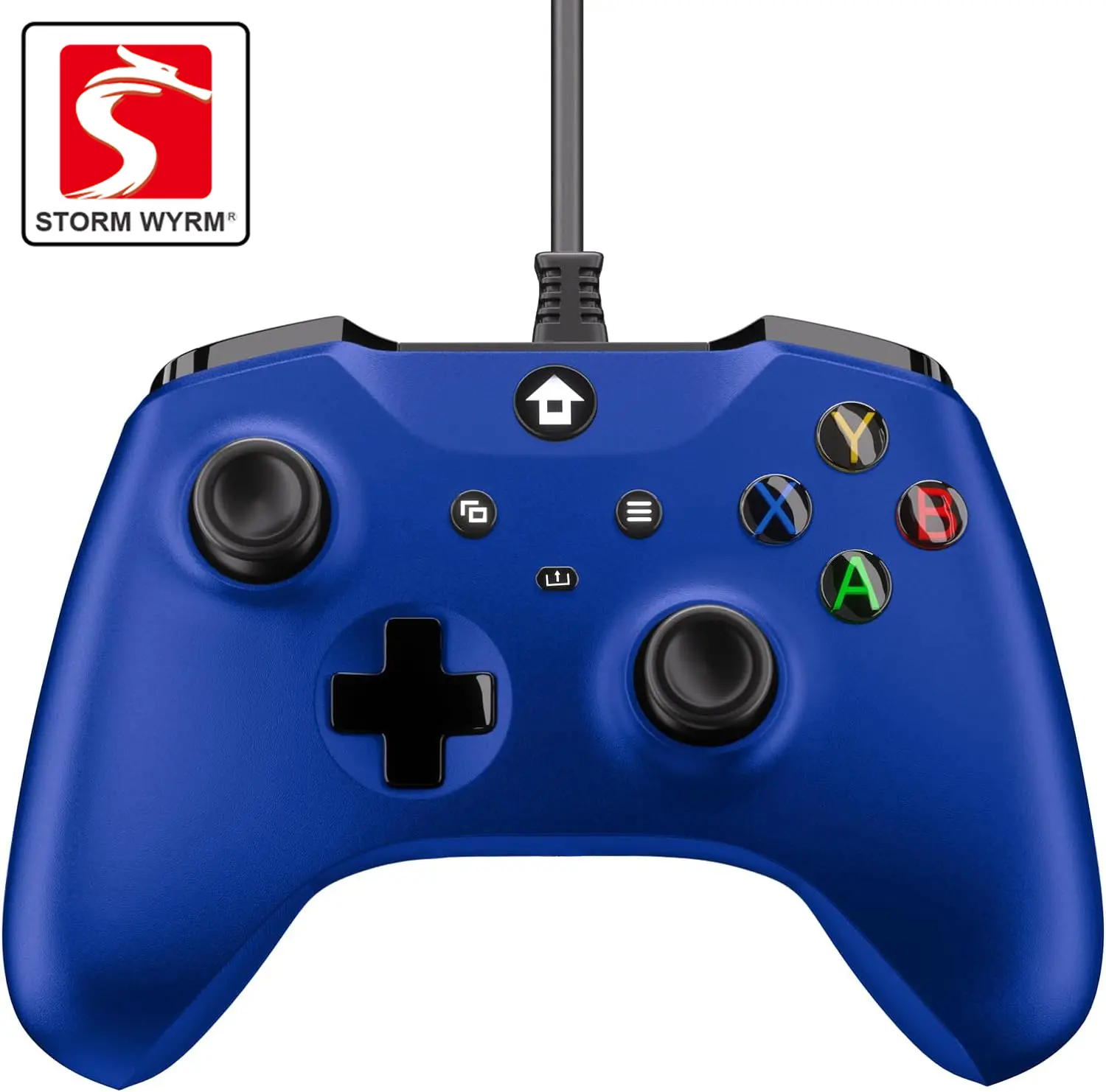 2M Wired Gaming Controller Joystick Gamepad with Dual-Vibration Compatible with PS3, Switch, Windows 11/10/8/7 PC PC001
