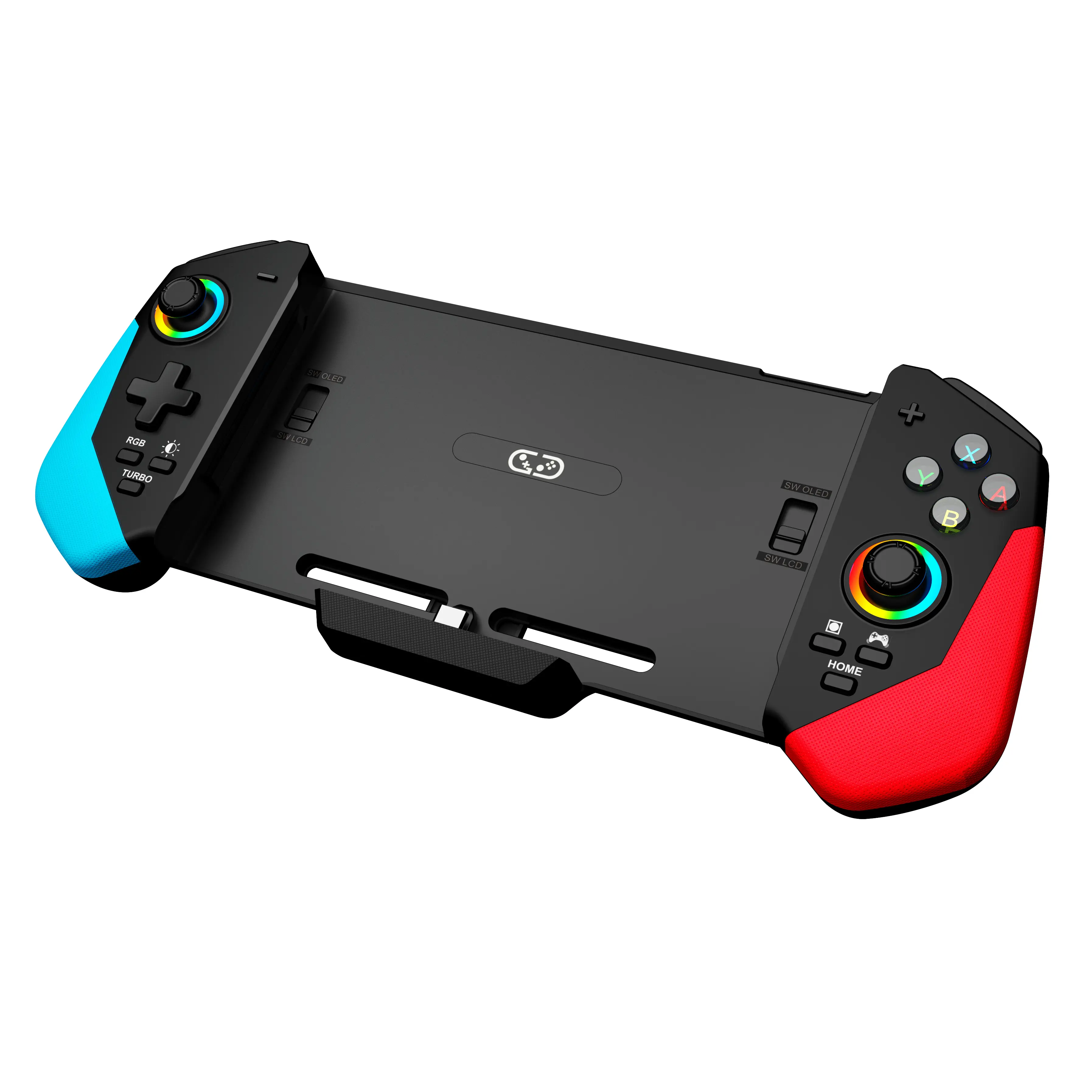 STORM WYRM Wired Gaming Controller for N-Switch Pro&OLED with Hall Effect Joystick,Game Card Collection&Mechanical Buttons 7047