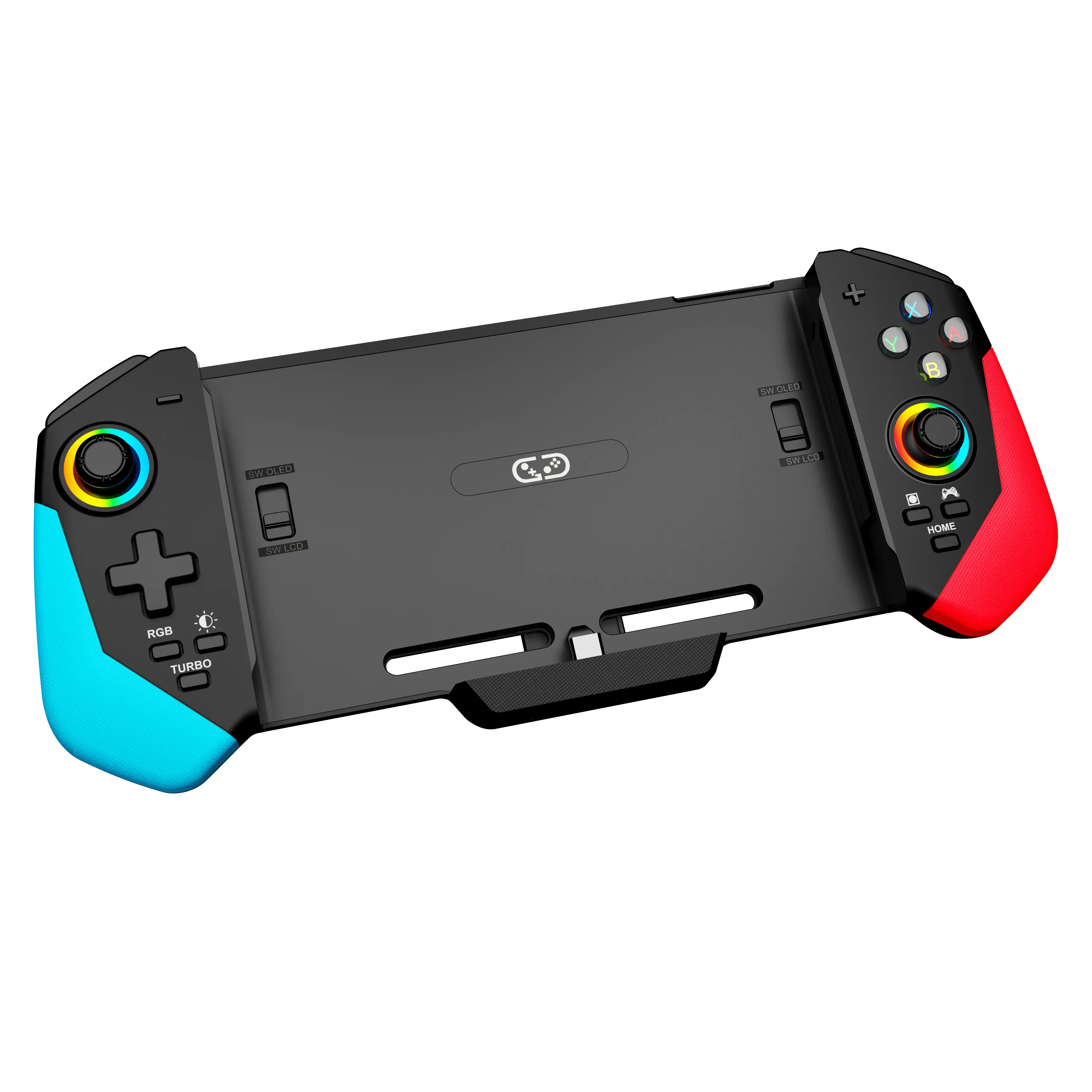 STORM WYRM Wired Gaming Controller for N-Switch Pro&OLED with Hall Effect Joystick,Game Card Collection&Mechanical Buttons 7047