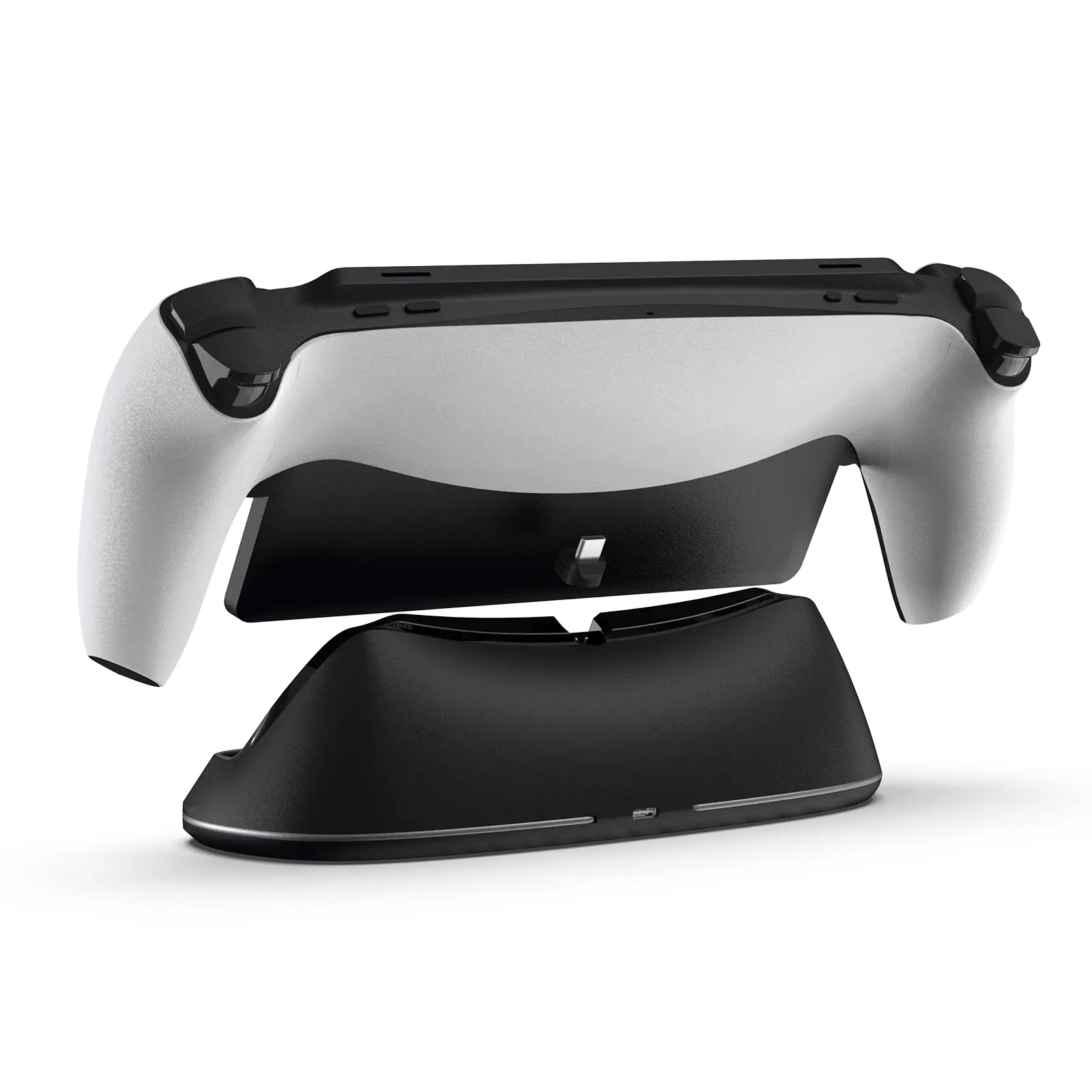 NEW Charging Station for Playstation Portal and PS5 Controllers with LED Light and Charging Cable HC-P3710