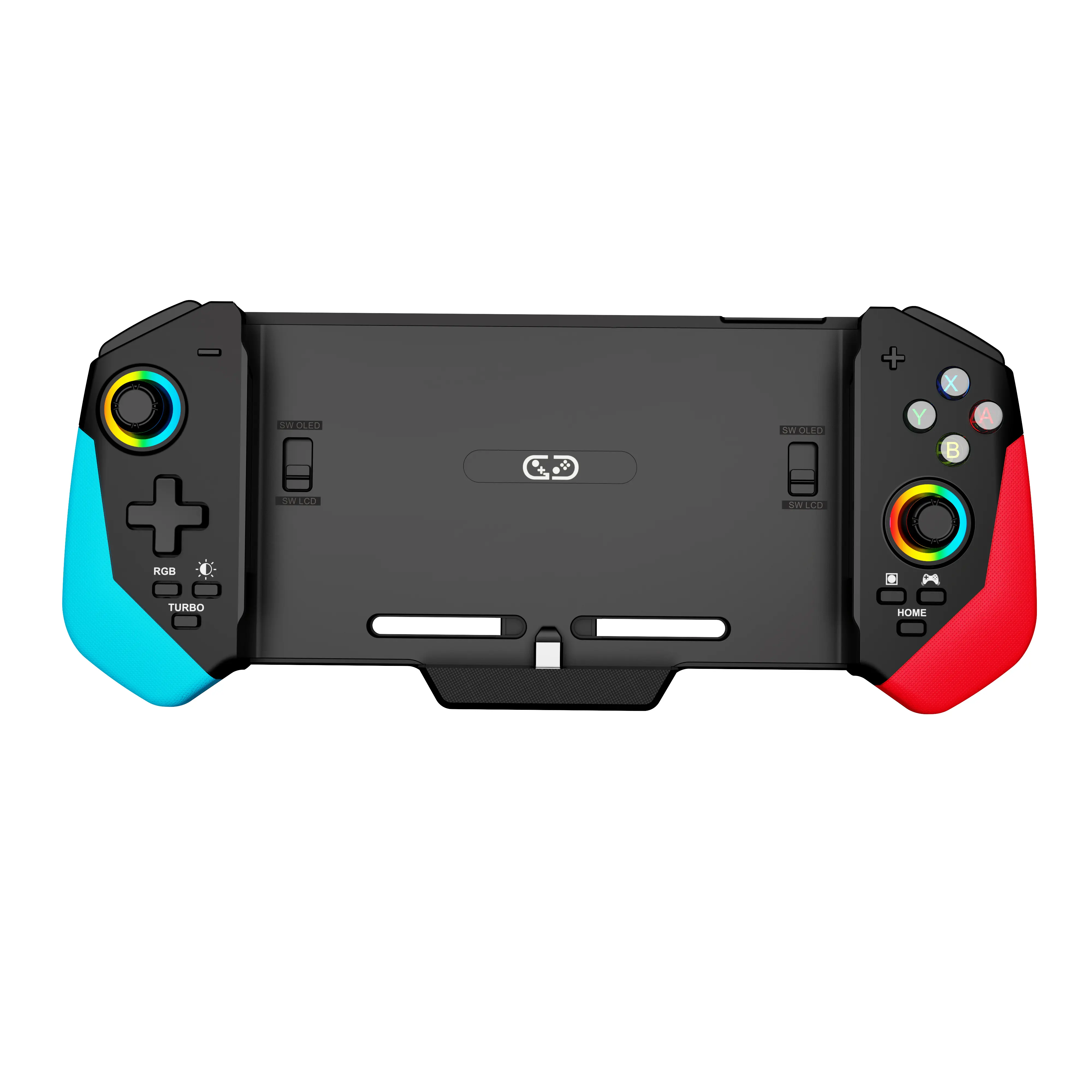 STORM WYRM Wired Gaming Controller for N-Switch Pro&OLED with Hall Effect Joystick,Game Card Collection&Mechanical Buttons 7047
