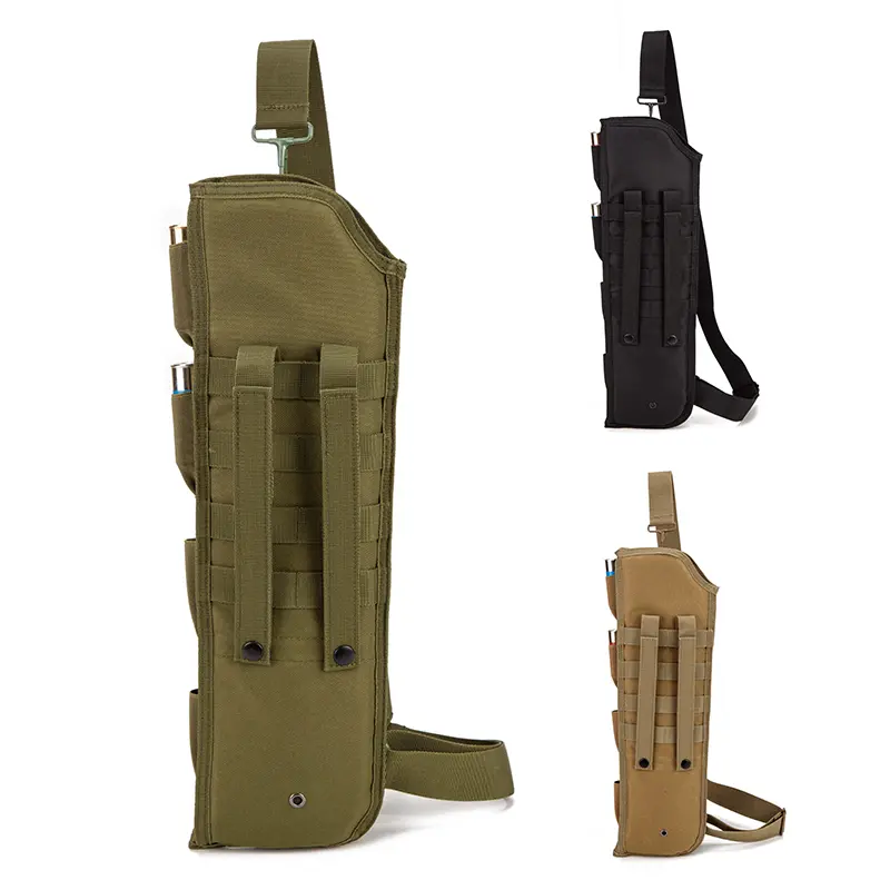 Tactical Shotgun Rifle&Knife Backpack Outdoor Hunting Accessories Molle Air Gun Holster Protective Shoulder Bag