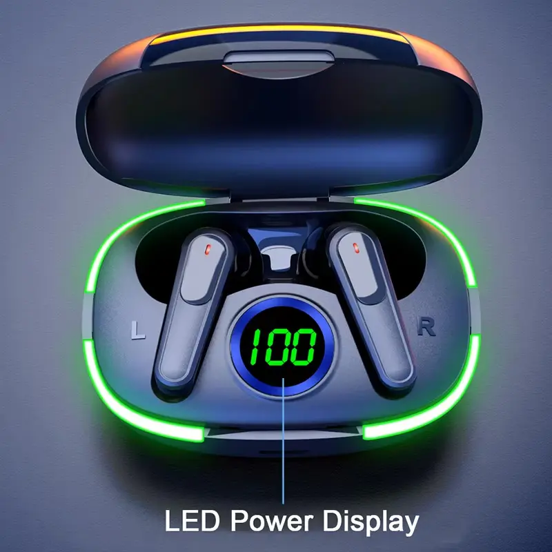 PRO 80 New Bluetooth Earphones Wireless In Ear TWS Touch Digital Display Sports Bluetooth Earphones