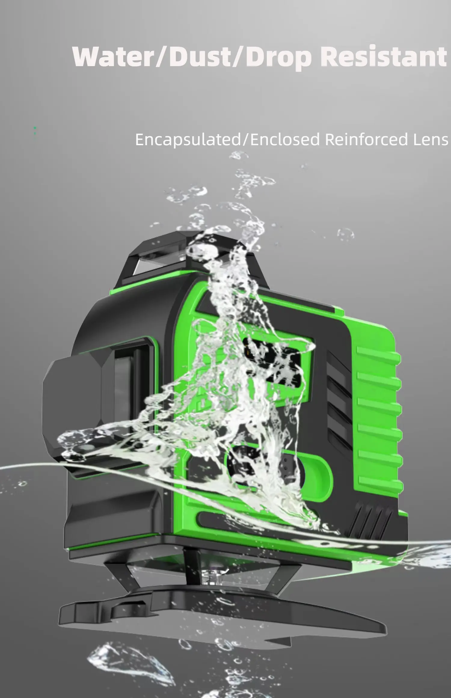 tripod/nivel a laser 16 Lines Laser profesional Level green line Self-leveling 360 autonivelant