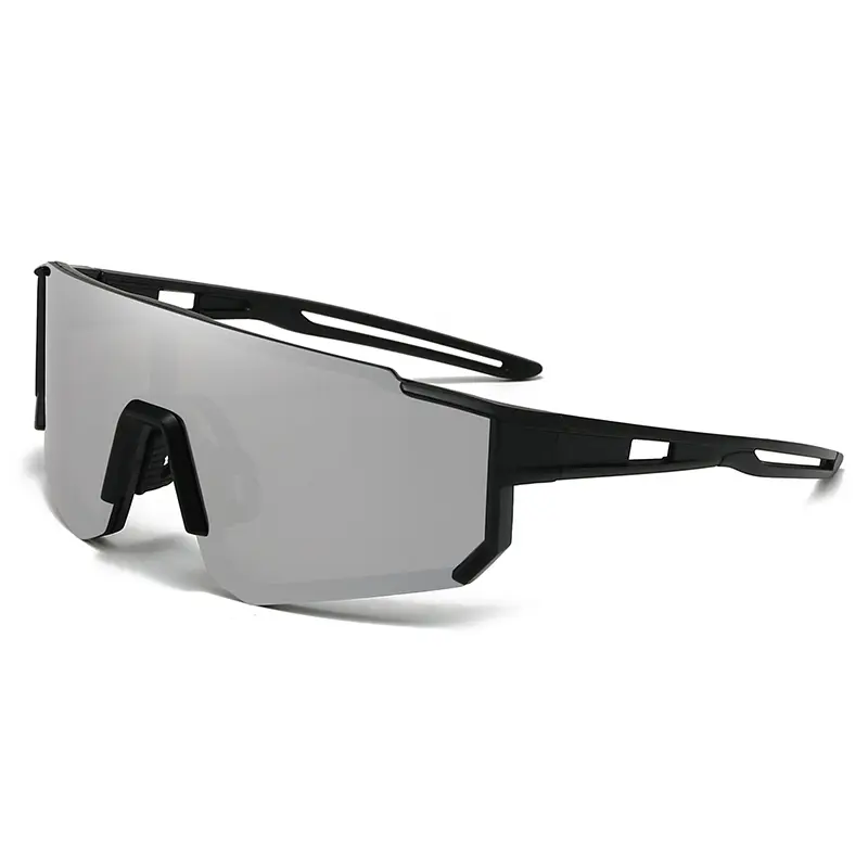 2025 New Men's And Women's Outdoor Riding Sunglasses With One Piece Bicycle Windproof And Sand Resistant Sports Sunglasses 3256