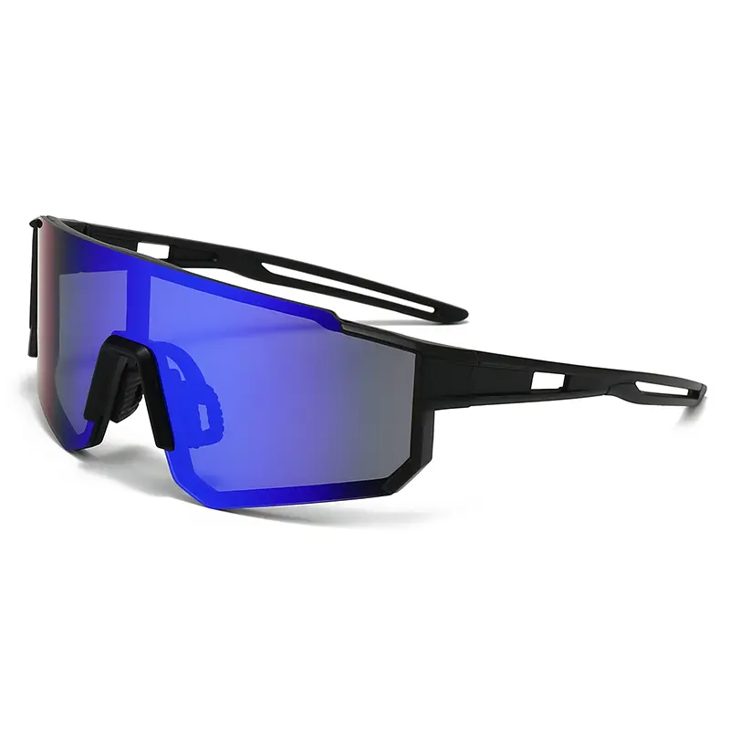 2025 New Men's And Women's Outdoor Riding Sunglasses With One Piece Bicycle Windproof And Sand Resistant Sports Sunglasses 3256