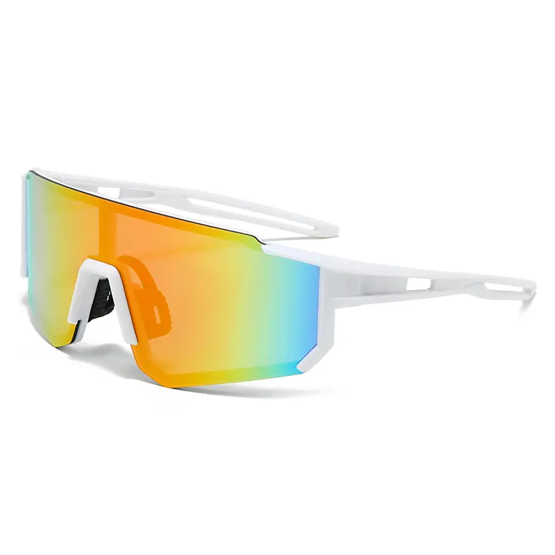 2025 New Men's And Women's Outdoor Riding Sunglasses With One Piece Bicycle Windproof And Sand Resistant Sports Sunglasses 3256