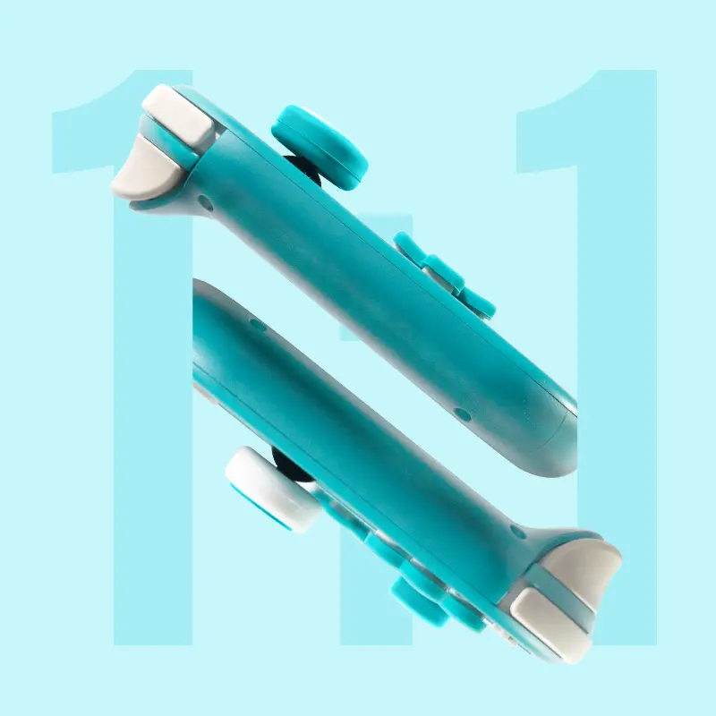 Eco-friendly Silicone for switch Lite, Protective Caps for Buttons & Joysticks, Multiple colors available AKSW-309