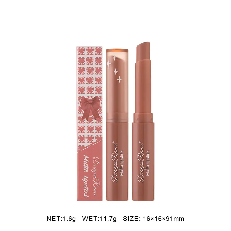 12 Color Matte Lipstick Nude Pink Solid Lip Stain Long Lasting Velve Red Tinted Balm 24 Hours Waterproof Makeup Lipstick Tint