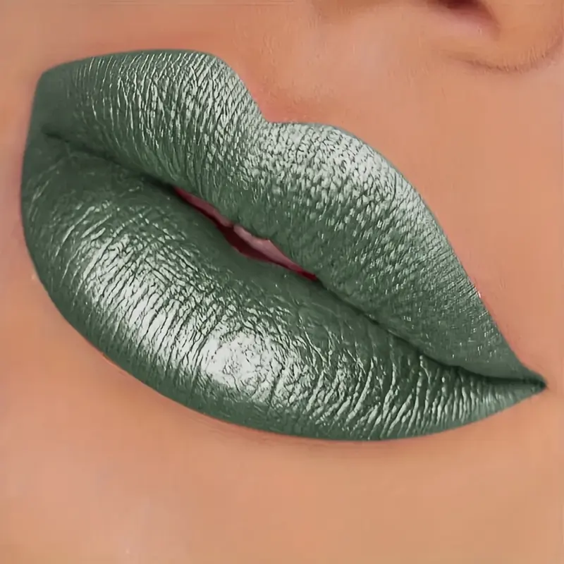 Glitter Pearl Lip Gloss Lipstick, Hydrating, High Pigment, Smudge-proof, Waterproof and Sweat-resistant, Perfect Christmas Gift