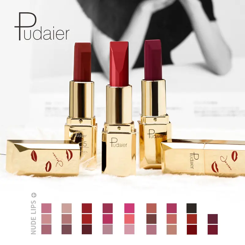 Matte Velvet Lipstick, Easy to Apply, Waterproof and Sweat-Resistant, Long-Lasting Makeup, Perfect Gift for Women on Holidays.