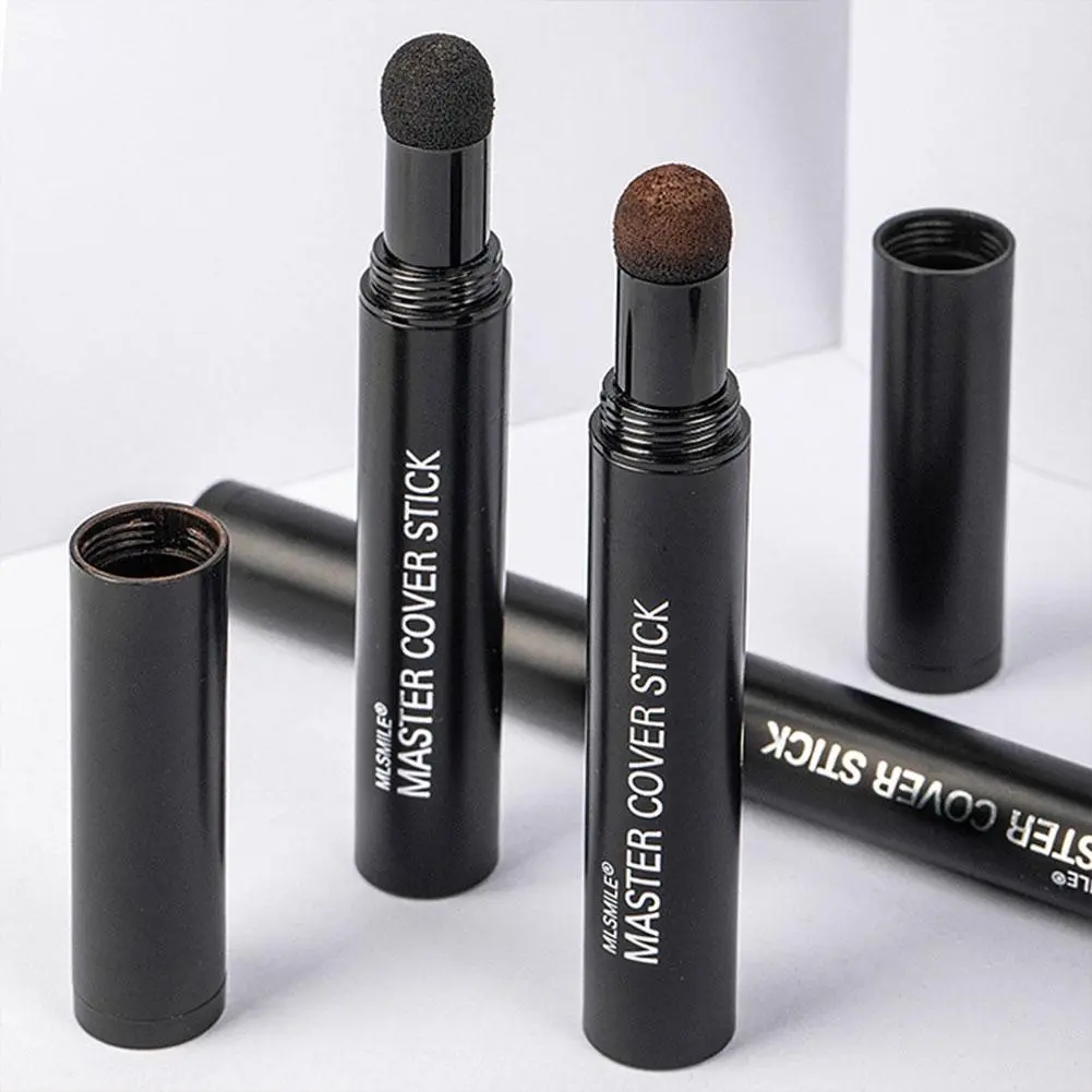 Hair Line Contouring Stick Pen Instantly Black Root Cover Up Natural Hair Filling Hairline Shadow Powder Hair Coverage