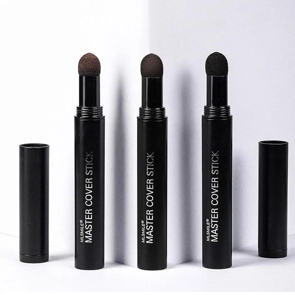 Hair Line Contouring Stick Pen Instantly Black Root Cover Up Natural Hair Filling Hairline Shadow Powder Hair Coverage