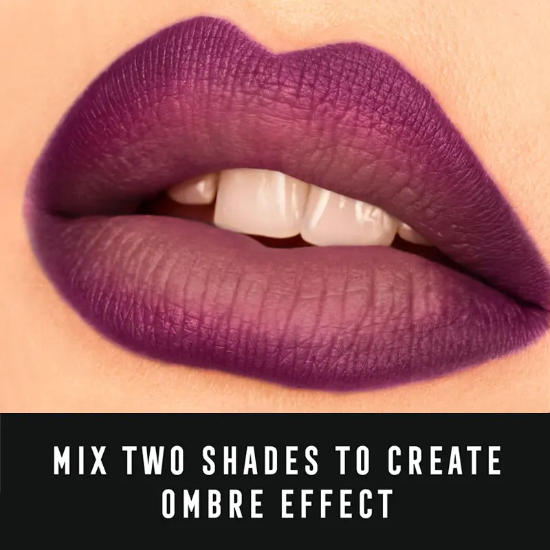 2 In 1 Matte Lipstick&lip Liner Set Lip Pencil High Pigmented Waterproof Long Lasting Lip Stick Lips Makeup ﻿