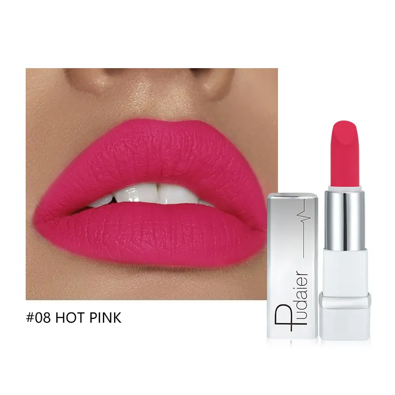 Waterproof 24 Hours Velvet Matte Lip Gloss, Moisturizing, Long Lasting Sexy Red Lip Tint Makeup Cosmetic LipGloss