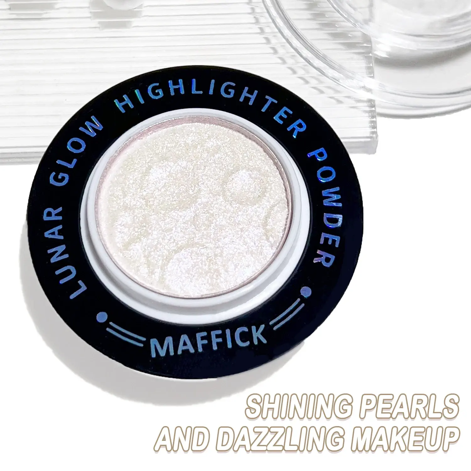 Three-color Planet Highlighter, Bursting With Pearl-like Shimmer, Waterproof Natural Everyday Highlighter Eyeshadow