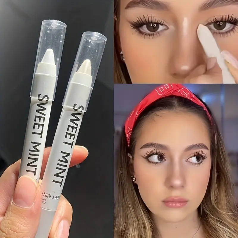 10 Colors Lying Silkworm Pen Highlighter Matte Shimmer Waterproof  Long-lasting Pigmented Eyeshadow Stick