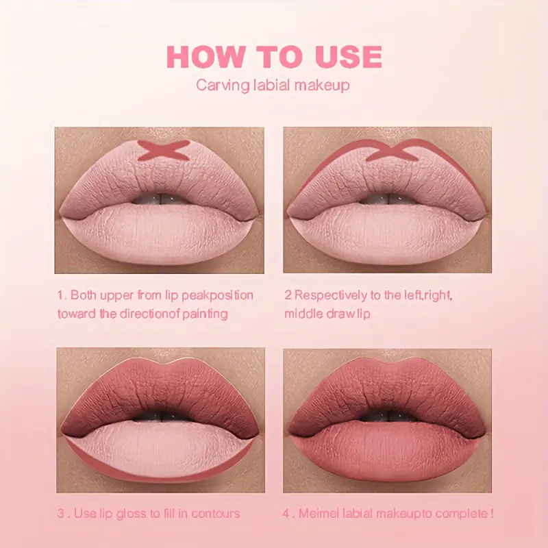 12color Waterproof Lasting Wooden Matte Lip Liner Pencil Natural Lips Makeup Nude Pink Lip Liner Outline The Lips Contour Makeup