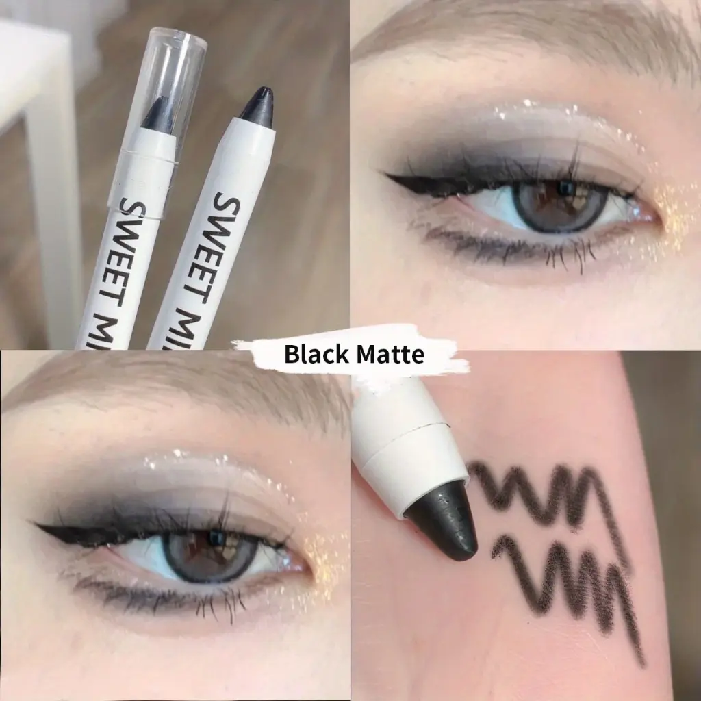 10 Colors Lying Silkworm Pen Highlighter Matte Shimmer Waterproof  Long-lasting Pigmented Eyeshadow Stick