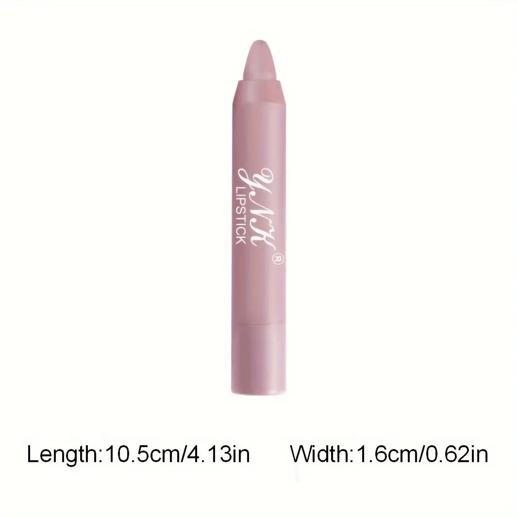 1PC 12Colors Velvet Matte Lipsticks Pencil Waterproof Long Lasting Sexy Red Lip Stick Non-Stick Cup Makeup Lip Tint Pen Cosmetic