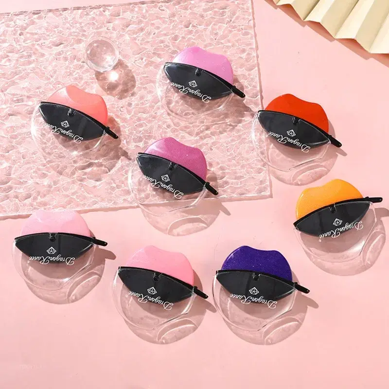 Purple Pearl Glitter Temperature Change Lipstick Moisturize Color Changing Lazy Lip Seal Tint Balm Lasting Waterproof Maquillaje