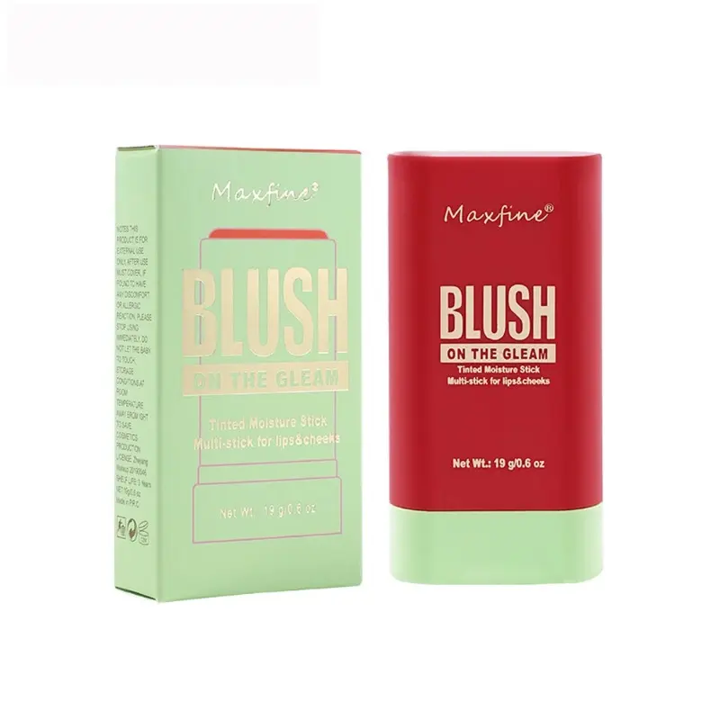 Make Up Multi Functional Blush Stick Easy Color Rouge Blusher Cream Waterproof High Color Rendering Brightening Skin Tone Hot