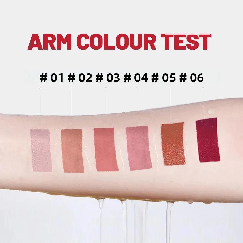 Velvet Matte Lipstick Set Waterproof Long Lasting Sexy Red Non Stick Cup Lip Tint Pen Makeup Cosmetic Pencil