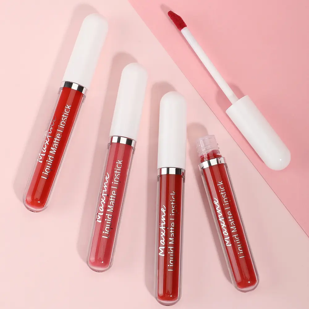 Liquid Lipstick Durable Waterproof Non Smudging Lip Glaze Lip Gloss Matte Lipstick Non Peeling Ladies' Makeup