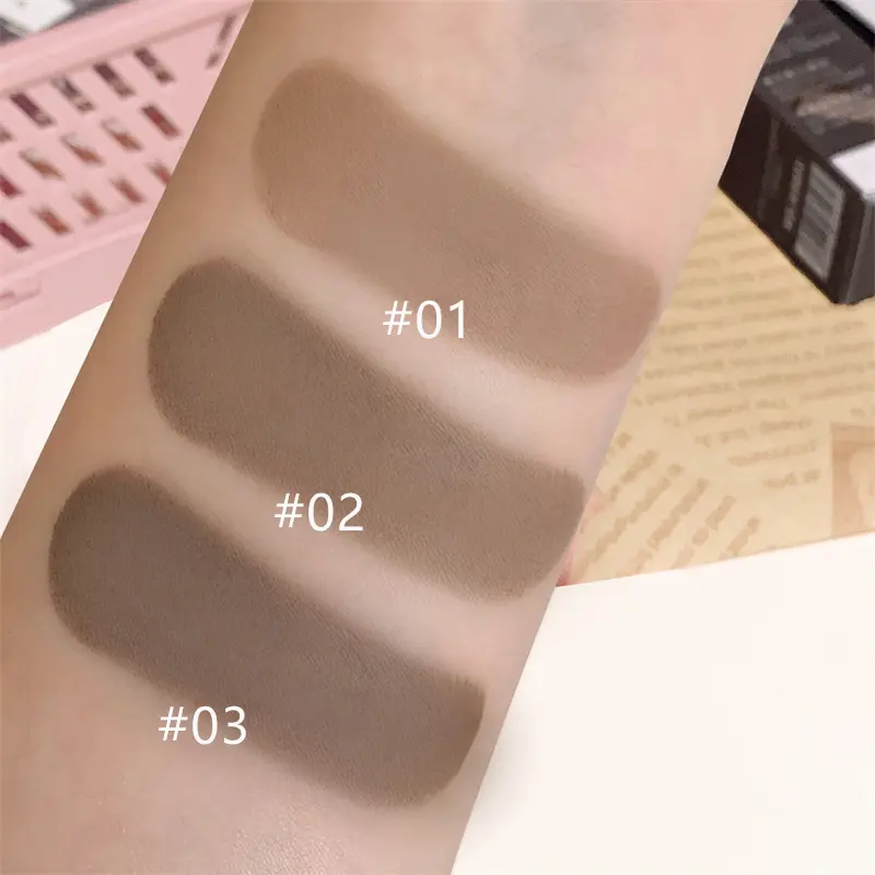 3 Colors Natural Hairline Powder Contour Powder Waterproof Hairline & Root Concealer Pen Instantly Thicker Fuller Looking Hair