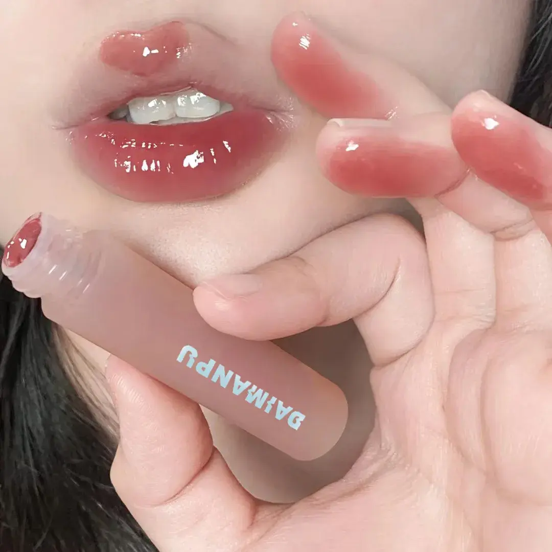 Jelly Water Gloss Lip Glaze Mirror Moisturizing Lip Gloss Long Lasting Non-fading Shiny Lip Tint Girl Makeup Waterproof Lipstick