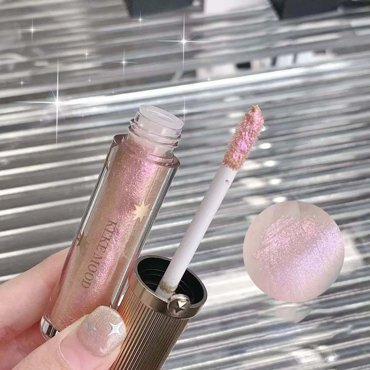 Lip Gloss Long-lasting Moisturizing Easy Halo-dyeing Waterproof Mirror Water Glass Lip Gloss Transparent Color Cosmetics