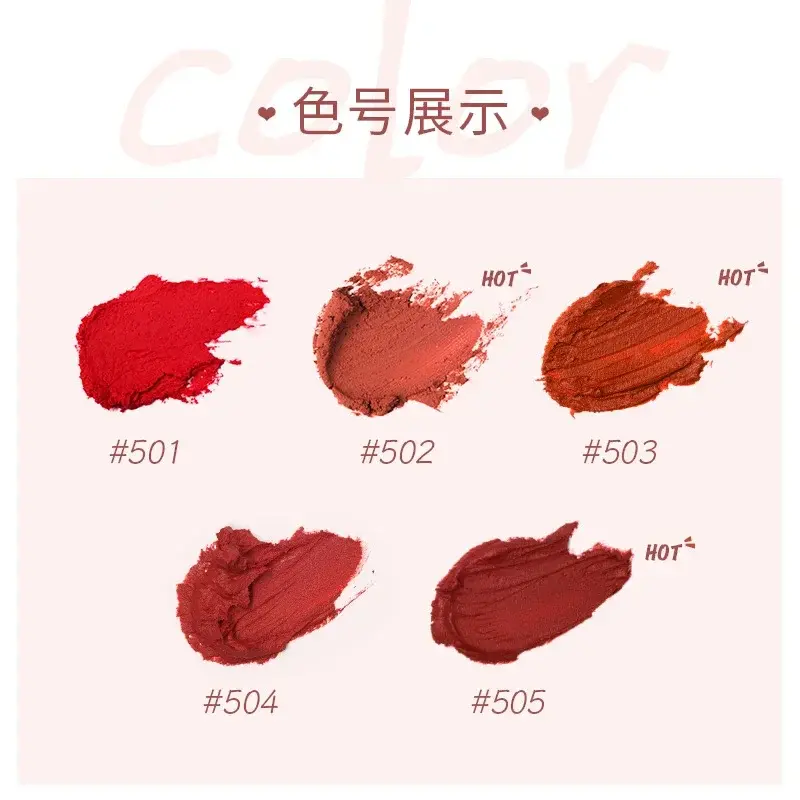 Original BABREA Origina Lip Gloss Makeup Matte Velvet Texture Lipstick Waterproof Long Lasting Lip Tint Lip Glaze Cosmetics Rare