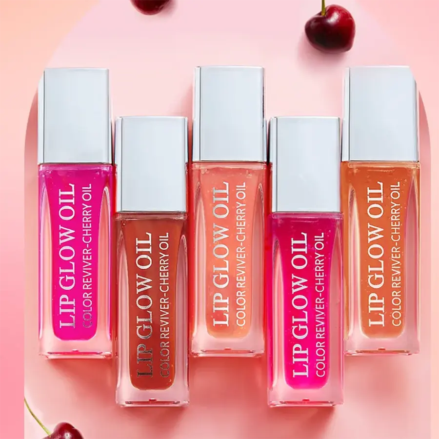 Pudaier Hydrating Plump Lip Oil Gloss Long Lasting Waterproof High Shine Glass Lips Non Sticky Lipstick Makeup for Women