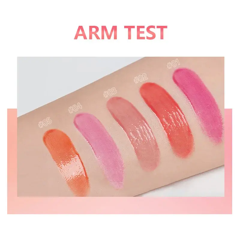 Pudaier Hydrating Plump Lip Oil Gloss Long Lasting Waterproof High Shine Glass Lips Non Sticky Lipstick Makeup for Women
