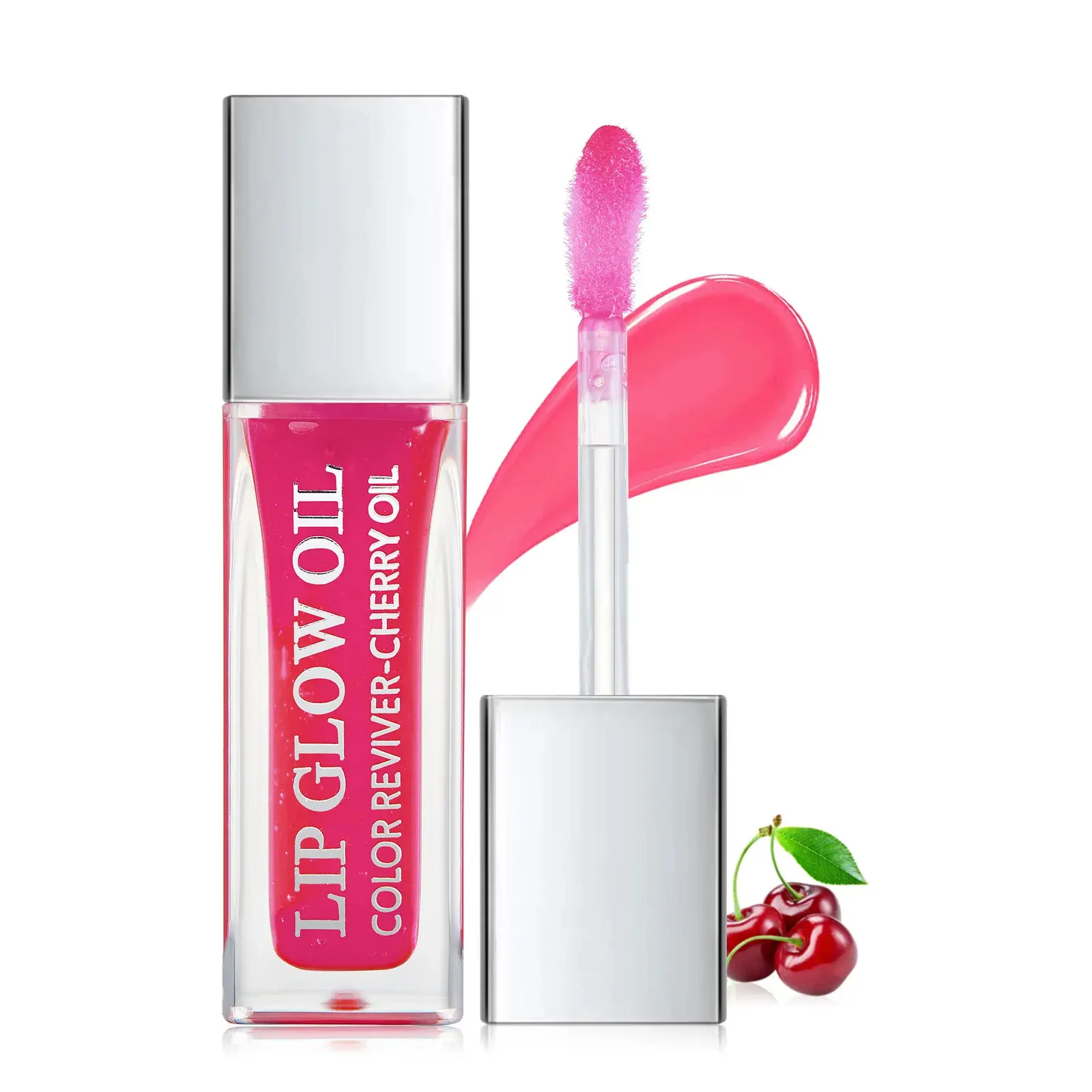 Pudaier Hydrating Plump Lip Oil Gloss Long Lasting Waterproof High Shine Glass Lips Non Sticky Lipstick Makeup for Women