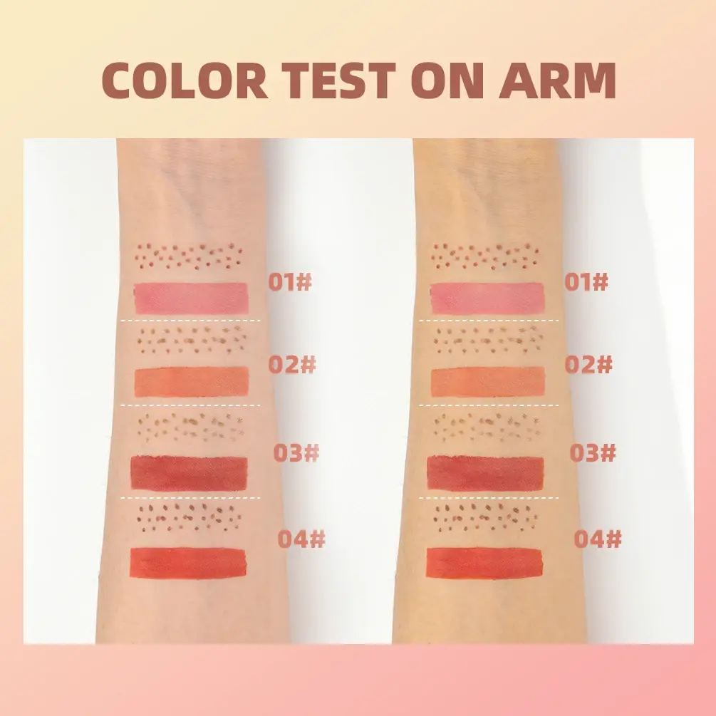 QIBEST Double Ended Freckles Stamp Pen Liquid Blush Natural Makeup Waterproof Lasting 2 In 1 Multiuse Stick Blusher Freckles Pen