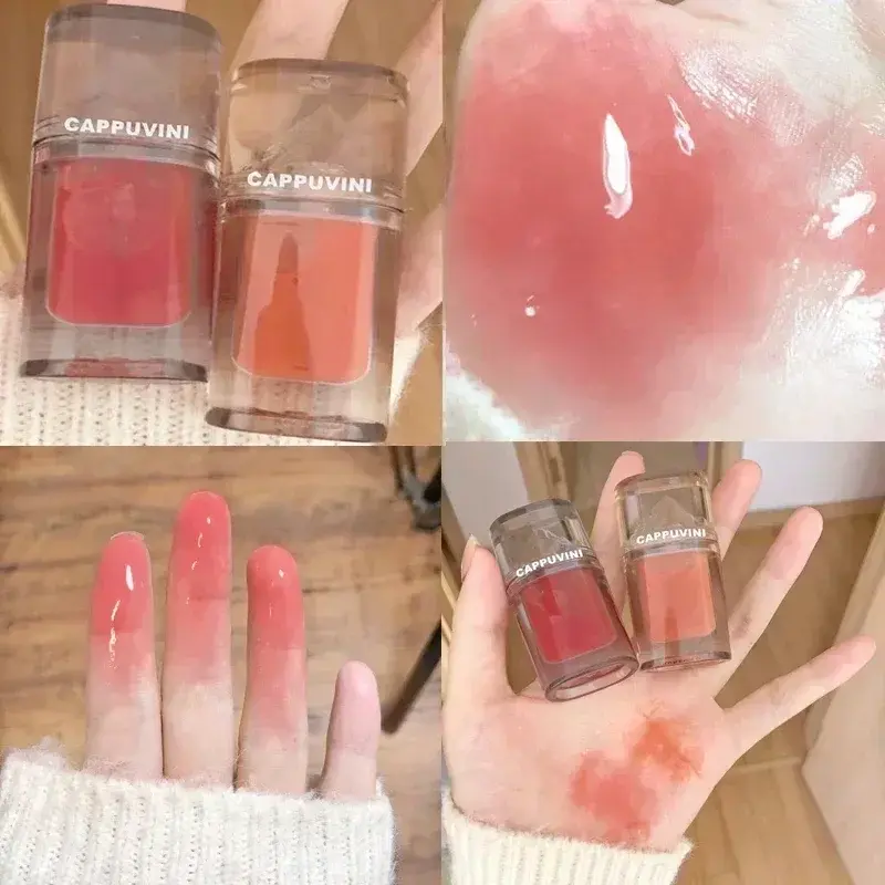 Ice Mountain Lip Gloss Honey Lip Oil Crystal Jelly Lip Glaze Moisturizing Transparent Waterproof Liquid Lips Makeup Cosmetics