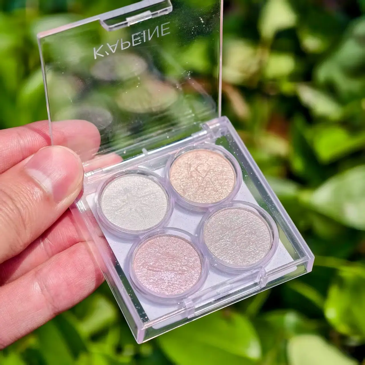 Pearlescent Glitter Eyeshadow Palette Highlighter Diamond Sequins Lying Silkworm Shiny Eye Shadow Waterproof Lasting Eyes Makeup