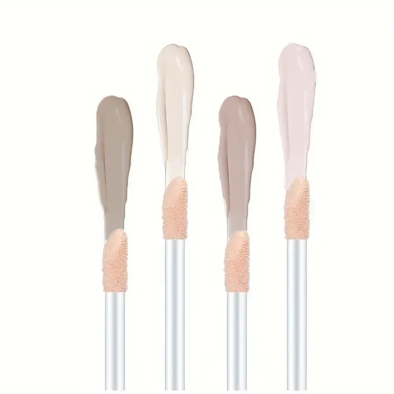 Dual-headed highlighter to cover facial blemishes, waterproof and sweat-proof, matte brightening, foundation concealer
