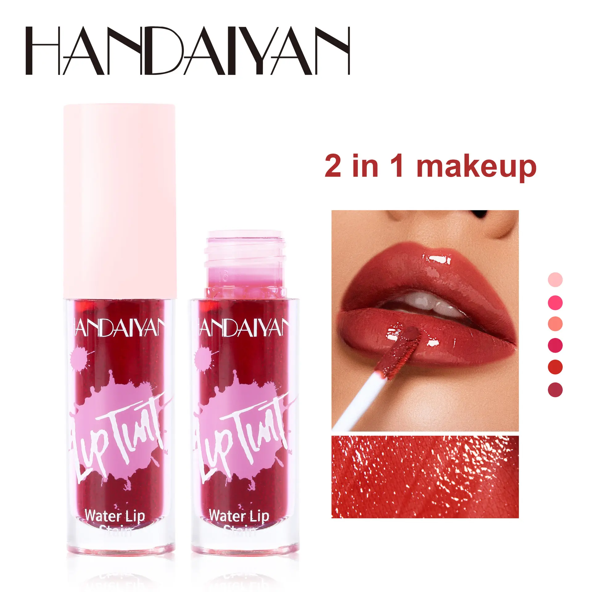 Mirror Water Lip Gloss Lips Makeup Velvet Waterproof Long Lasting Moisturizing Lip Tint Not Stick Cup Liquid Lipstick Cosmetics