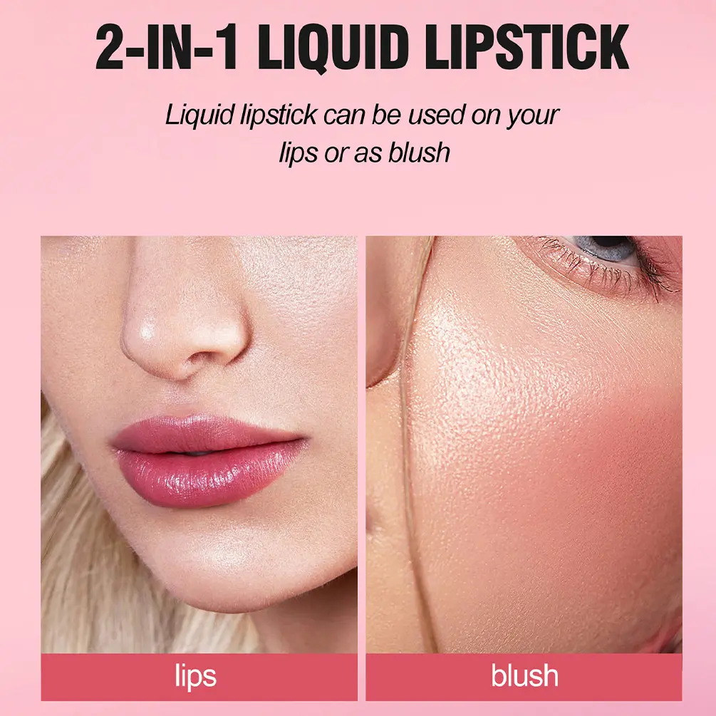 Mirror Water Lip Gloss Lips Makeup Velvet Waterproof Long Lasting Moisturizing Lip Tint Not Stick Cup Liquid Lipstick Cosmetics
