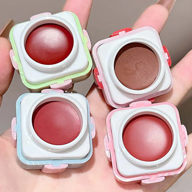 Cute Gift Box Small Jar Lip Mud Soft Mist Not Easy To Fade Lip Gloss Waterproof Lasting Matte Velvet Lipstick Korean Cosmetics