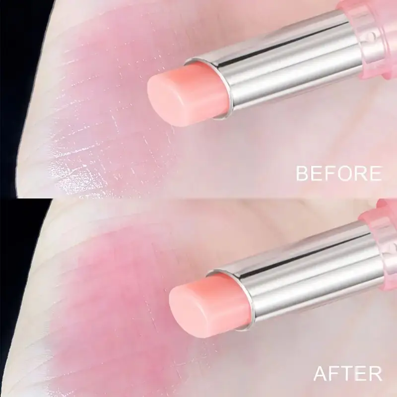 Moisturizing Temperature-Changing Color-Changing Lip Balms Long-Lasting Smudge-Proof Waterproof Lipsticks for Hydration Repair