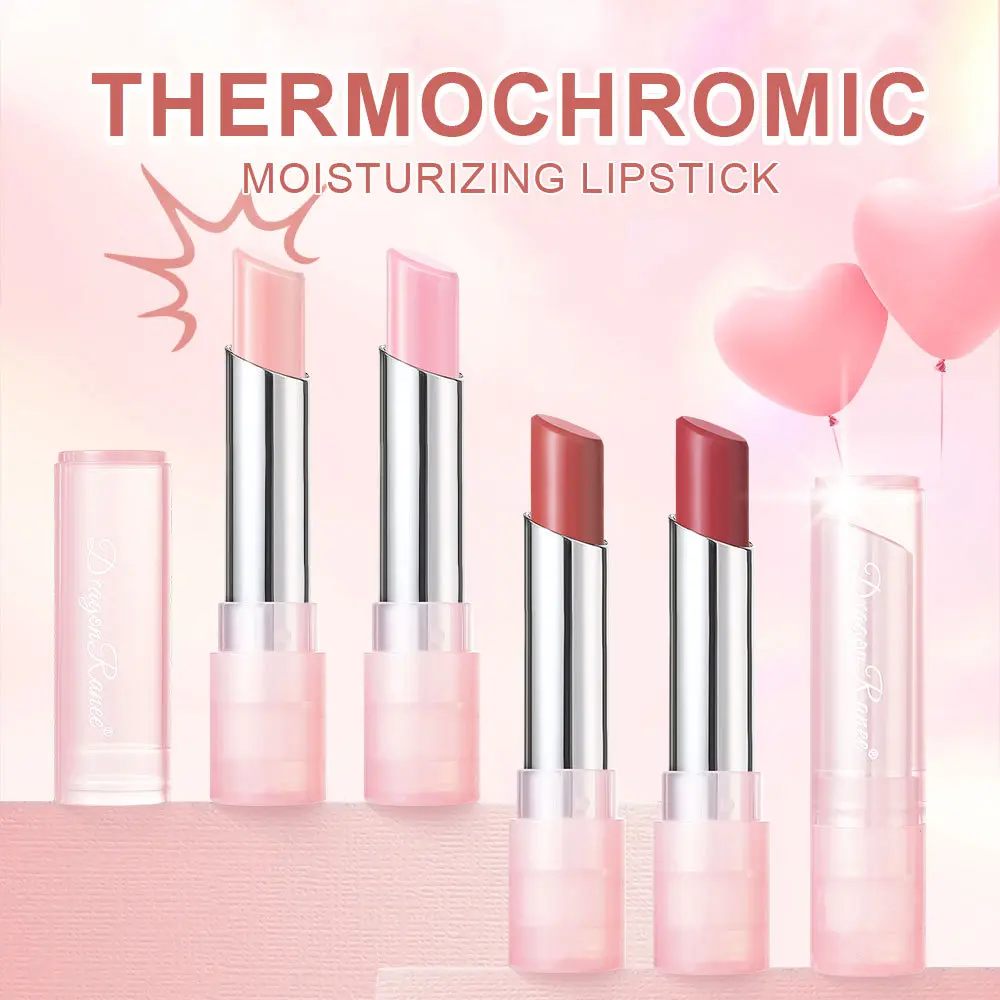 Moisturizing Temperature-Changing Color-Changing Lip Balms Long-Lasting Smudge-Proof Waterproof Lipsticks for Hydration Repair