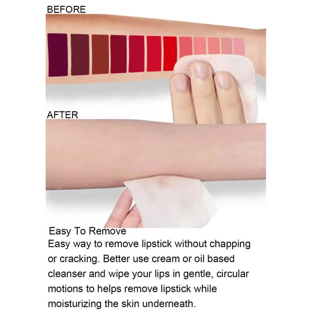 Velvet Matte 3pcs Lip Gloss Set Non Sticky Red Lip Glaze Hydrating Long Lasting Liquid Lipstick Not Fade Waterproof makeup