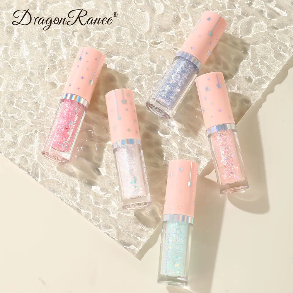 Shiny Diamond Eyeshadow Liquid Glitter Eye Shadow Pearly Shimmer Eyeshadow Remarkable Lasting Color Rendering Waterproof Makeup