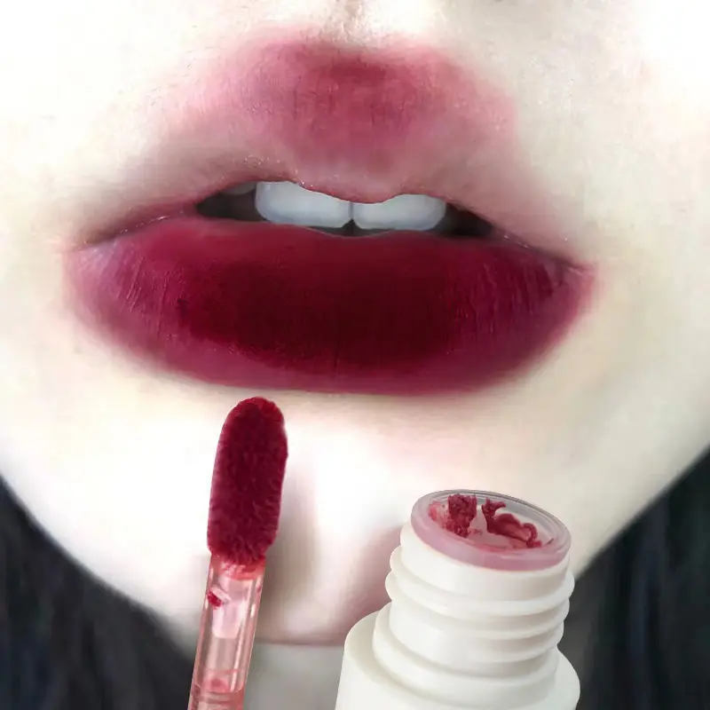 6 Colors Long-Lasting Matte Liquid Lip Gloss with Soft Velvet Finish and Waterproof Formula Lip Clay Lip Glaze Gift Makeup